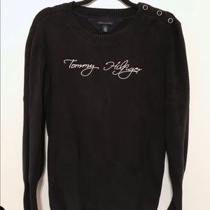 Tommy Hilfiger sweater Retro 90’s black